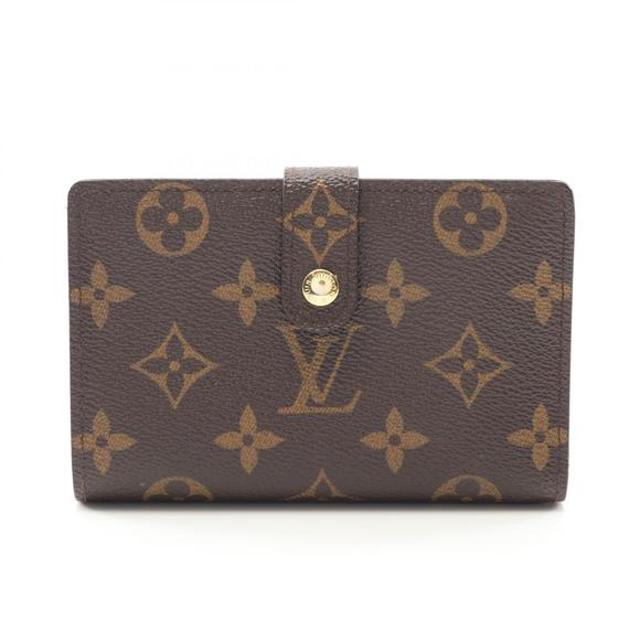Louis Vuitton Brown Bifold Leather Portefeuille Monogram Viennois Wallet - Picture 1 of 7